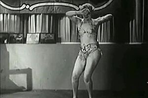 vintage showgirls undressing in antique settings