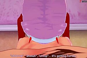 Zero Two Experiences Intense POV Sex In Darling In The Franxx Fantasy