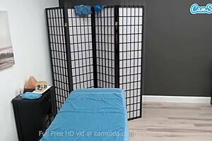 Big Tits Babe Gets Sensual Massage