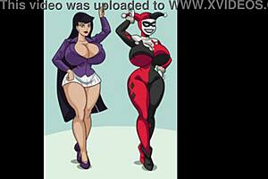 Lois Lane and other DC cuties in hot cartoon action