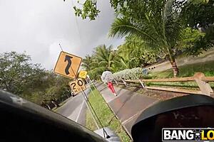 essies ass makes it snow on the bus ethan seeks essie gotback?