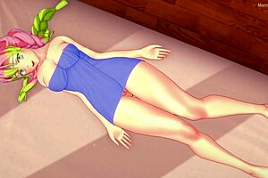 Having sex with Mitsuri Kanroji in 3D is a dream come true