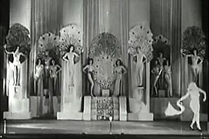 vintage showgirls undressing in antique settings