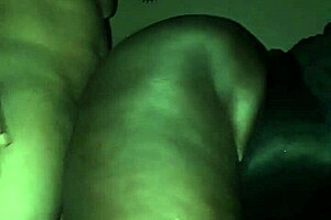 big booty ebony girl begs for those big black cock backshots in the bedroom