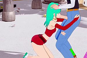 Koikatsu Dragon Ball Characters Engage In Uncensored Sex And Cumshot