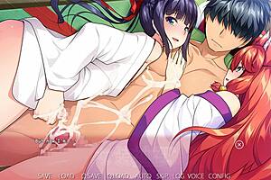 trap shrine yui and mishiro in anal sex scene with ladyboy assfucking creampie cumshot