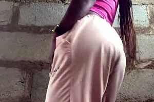 Crazybitch Strip Teasing Till Totally Naked With Spanking