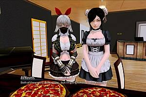 Harem Hotel 44 Features Anime Characters In A Hotel Setting