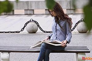 Casual teen ariana shaine fucks on a rainy day.