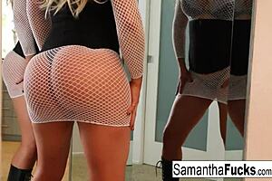 Blonde Samantha Saint in Fun Anal