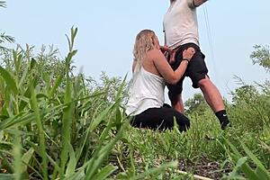 Caught In The Park Fucking And Sucking! Oh Yeah!