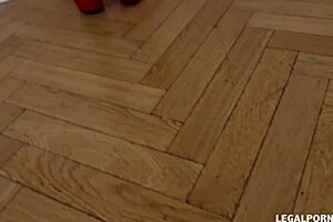 Angel Karyna gapes in extreme interracial gangbang with rough anal and blowjob