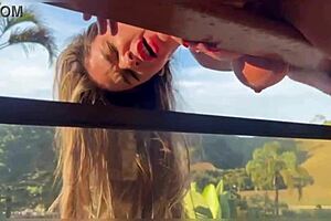 i waited for my husband to leave to fuck the housekeeper