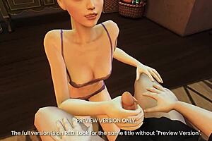 In this casual 3D hentai preview, naughty scenes unfold in HP AU 3