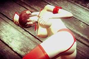 Japanese nurse Ayumi needs your help in this 3D cartoon