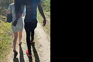 can you believe this white wife banging a big black cock at the beach?