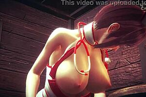Japanese nurse Ayumi needs your help in this 3D cartoon