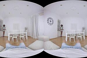 3D virtual reality experience of a newlywed couple’s sexual experience in high definition