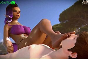 femdom hmv compilation with foot worship