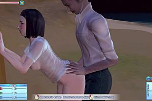 Sexy Beach Premium Resort Gameplay With Anal Sex And Vibrator!