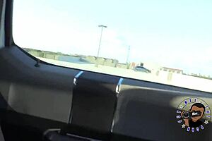 Pipe3 Ama Rio Gives Me a Very Sloppy Blowjob in the Car