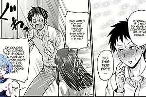 female in heat in this anime game