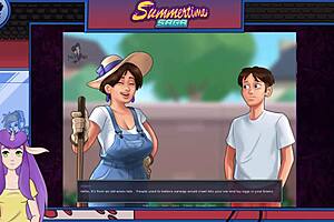 i love blonde mature milf with huge monster cock in summertime saga