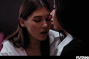 lia lin shares first intimate moment with celebrity ellie luna.