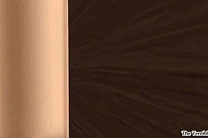 Futanari Dickgirl Cock in animated Ttf hentai video