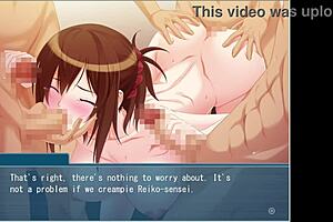 Cute glasses can't hide teacher's hidden masochistic desires