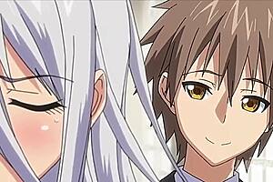 this young cute girl got anal creampied and squirted in hentai!