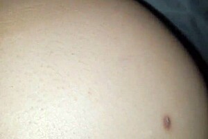 Sweet Amateur Asian Couple's Intimate Moment