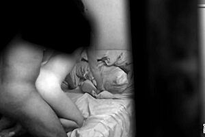 Real hidden camera captures beautiful teen 18+ moaning in doggystyle