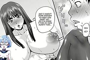 female in heat in this anime game