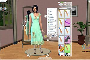 Creating Indian Teen Girl Sim in 3D Hentai