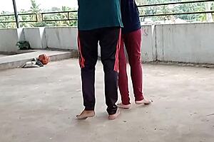 i can’t believe it, seduced my neighbor’s stunning wife on the rooftop. her big ass took a rough creampie!