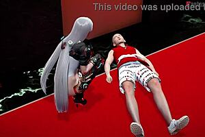 Full-fledged hentai featuring a bunny as the main character