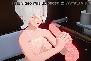 i lick the cute girl's pussy