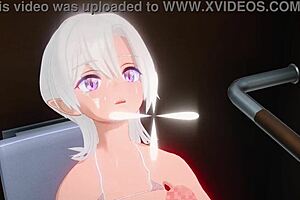 i lick the cute girl's pussy