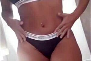 Blonde gets rough outdoor massage fuck