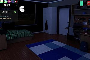 milfy city gameplay: blonde slut cums on monster cock in missionary 😍