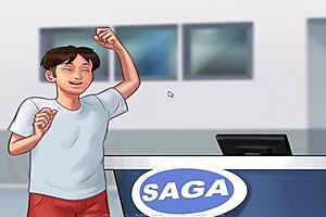 Hentai game continues with part 34, the summer time saga uncut
