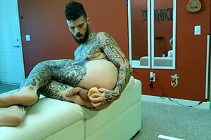 I THRUSTED MY BIG TOY DEEP INTO HER PUSSY HARD