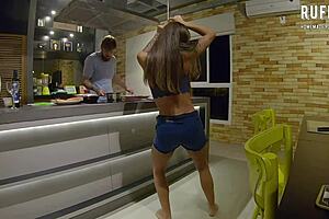 I, uh, met this tinder chick for dinner and we ended up, like, doing it at his place - ana rothbard