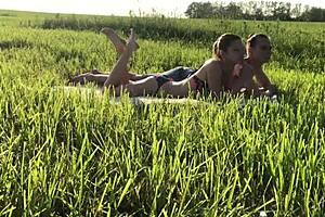 russian teen 18+ drilled hard backstage in raw action