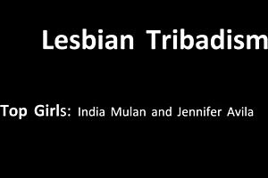 india and jennifer trib their hairless pussies in close up