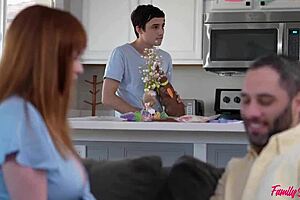 I licked the milf's big tits and creampied her, it's mine noww