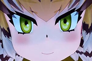 Bengaru Tora from Kemono Friends in emotional anime hentai fuck.