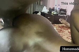 bisexual threesome where wife licks ass and sucks big black cock