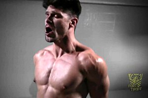 rim chair bondage with toys and fucking